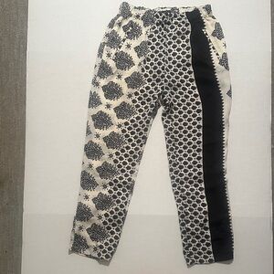 Zara Satin Printed Pants